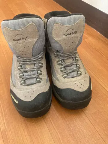 mont-bell 등산화 그레이 Vibram 밑창