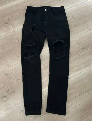 OLIVER New York 데미지 가공 스키니 팬츠