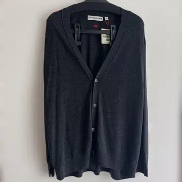 ANYA HINDMARCH 다크 그레이 가디건