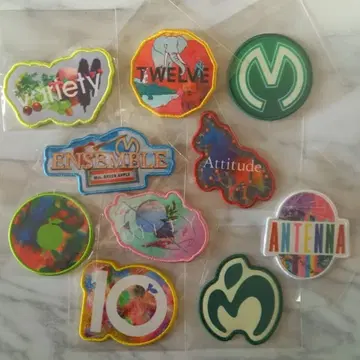 Mrs. GREEN APPLE 와펜 10종 세트