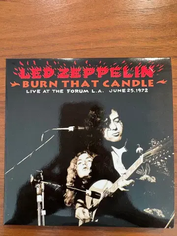 LED ZEPPELIN BURN THAT CANDLE 3CD