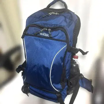 [ 새상품급 ] SCENE 메쉬 백팩 네이비