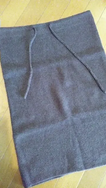 허리 니트 스커트