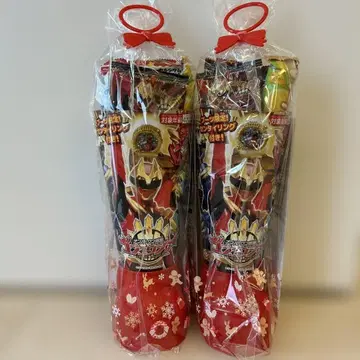 넘버원 전대 고주황 부츠 크리스마스 부츠 센타이링 새상품