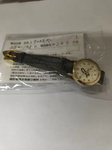 에네스베 손목시계 블랙 가죽