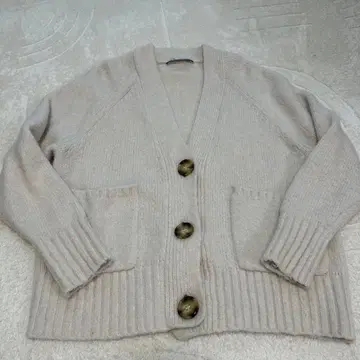 ZARA 베이지 가디건 S 사이즈