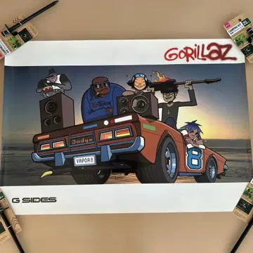 고릴라즈 포스터