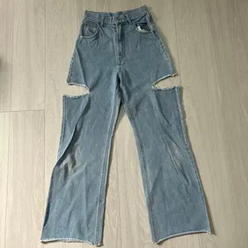 Chico 컷 아웃 디자인 데님 S