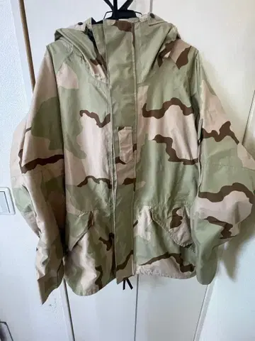 GORE-TEX 밀리터리 자켓 밀리터리 데저트 카모 그린