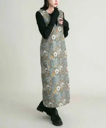 [ KBF ] 자카드 I 라인 원피스