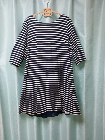 빅 사이즈 46 로즈 티아라 원피스