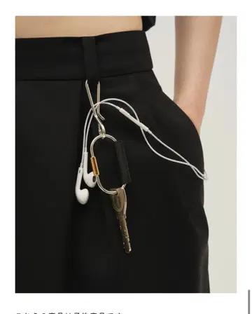 새상품 TODAYFUL Useful Key Charm 블랙