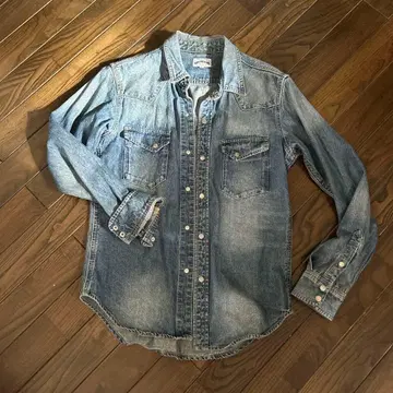 월드 워커즈 데님 셔츠 긴팔