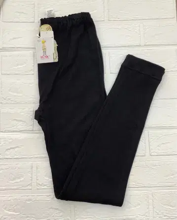 카모이 요코 TUNIC 면 100% 접결 포근거즈 따뜻한 레깅스 블랙