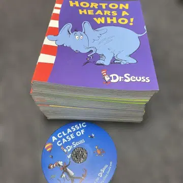 Dr. Seuss 그림책 세트 20권 CD 포함