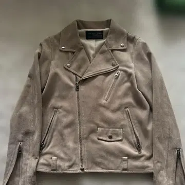 URBAN RESEARCH DOORS 라이더 자켓 스웨이드 원단