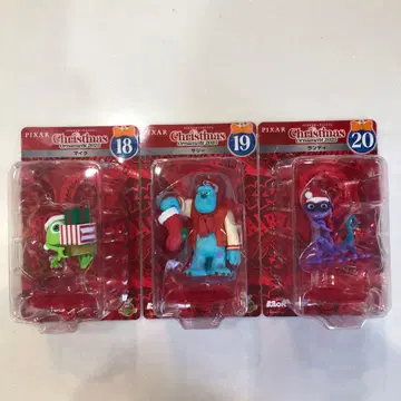 DISNEY 크리스마스 오너먼트 복권 2025 몬스터 주식회사 3세트