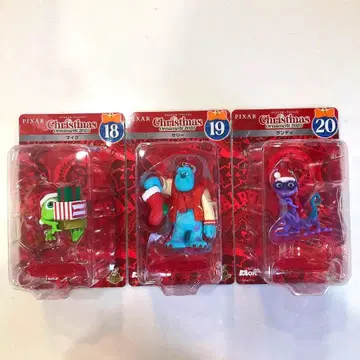 DISNEY 크리스마스 오너먼트 복권 2025 몬스터 주식회사 3세트