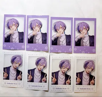 니지산지 사카키 네스 윈터 데이트 2024 랜덤 폴라로이드풍 카드