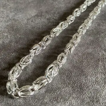 멕시칸 주얼리 실버 925 럭셔리 체인 목걸이