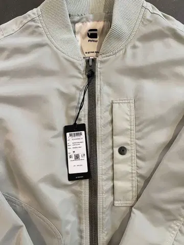 G-Star RAW MA-1 자켓 M 라이트 그레이