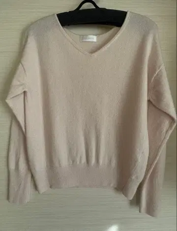 RIVE DROITE 캐시미어 V넥 스웨터 F 사이즈