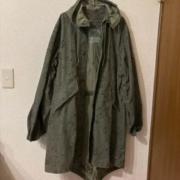 밀리터리 코트 나이트 카모 후드티