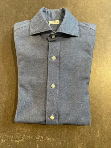 BEAMS HEART 데님풍 긴팔 셔츠