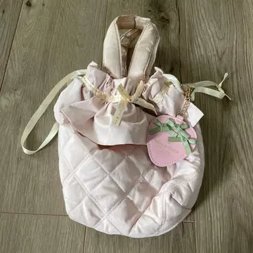 MaisondeFLEUR 퀼팅 핑크 핸드백