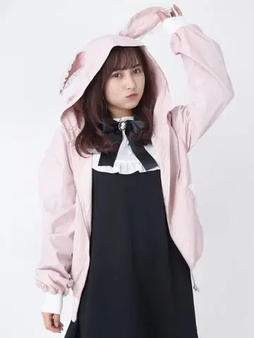 Ank Rouge 토끼 블루종 핑크