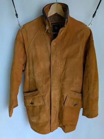 소가죽 스웨이드 가죽 코트 M 사이즈