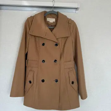 MICHAEL MICHAEL KORS 베이지 피코트 S