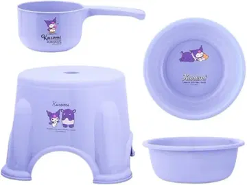 KUROMI 목욕탕 세트 3종 세트