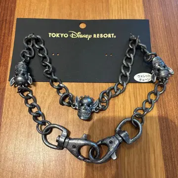 디즈니 리조트 씨 신라카우투스 지갑 체인 미사용품