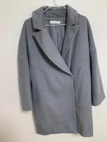 어반 리서치 체스터 코트 그레이 여성용 아우터 프리 사이즈