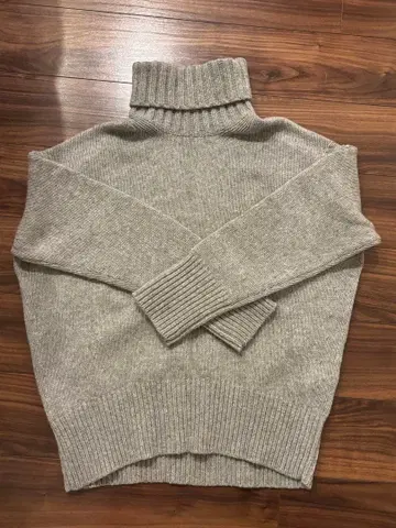 GALERIE VIE 터틀 니트 그레이