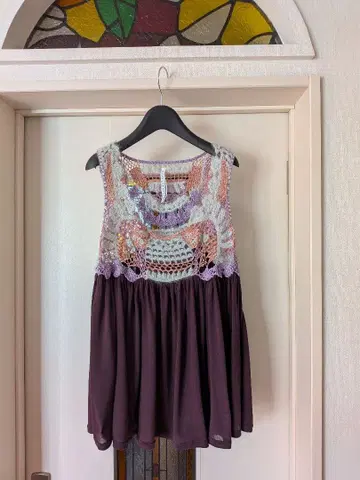 sunaokuwahara 슬리브리스 튜닉 베스트