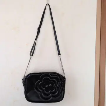 MARY QUANT 블랙 숄더백