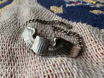 미군 파이롯트 윙 실버 팔찌