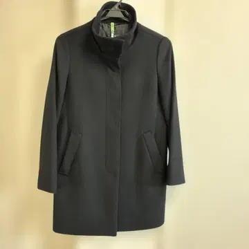 UNIQLO 울 롱 코트 스탠드 카라 캐시미어 함유