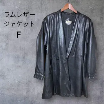 램 가죽 자켓 F 블랙 유키 벨팜