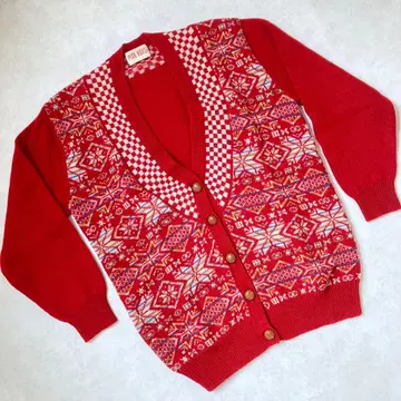 [ 새상품급 ] 핑크하우스 니트 가디건  울100%