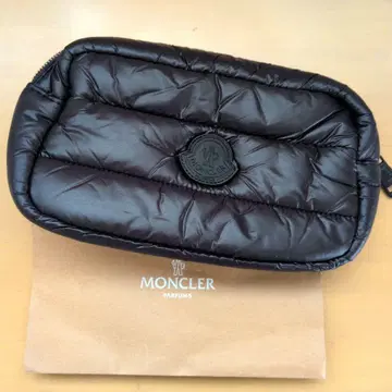 MONCLER 클러치백 파우치 블랙