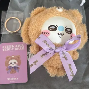 치이카와 (먼작귀) Kiramekko 테디 베어 모몽가