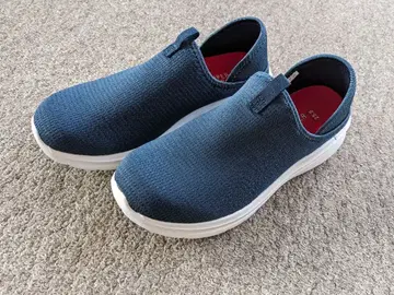 경량 슬립온 스니커즈 남성용 네이비 25cm