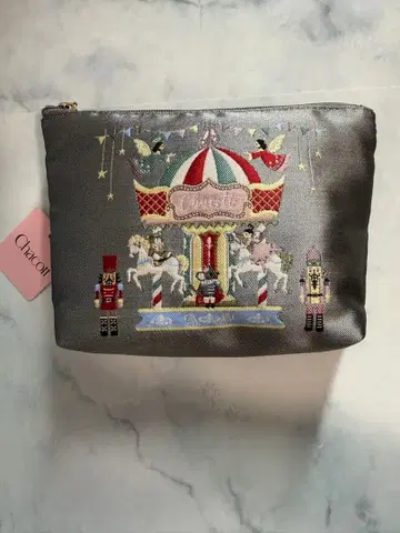 [ 택 포함 새상품 ] 차코트 NUTCRACKER 파우치 그레이