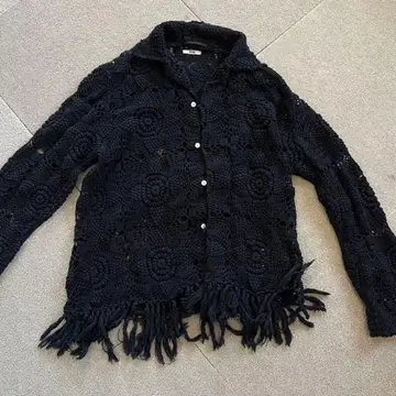 최종 가격 인하 오늘까지! BODE 프린지 가디건 M