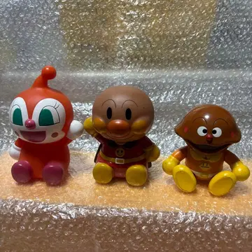 호빵맨 캐릭터 3체 세트 카레빵맨 짤랑이