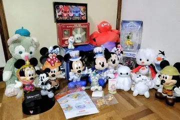 디즈니 캐릭터 피규어 봉제 인형 세트 디즈니 리조트