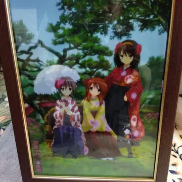 스즈미야 하루히의 우울 기모노 포스터 29.5cm 41.5cm 2장 세트